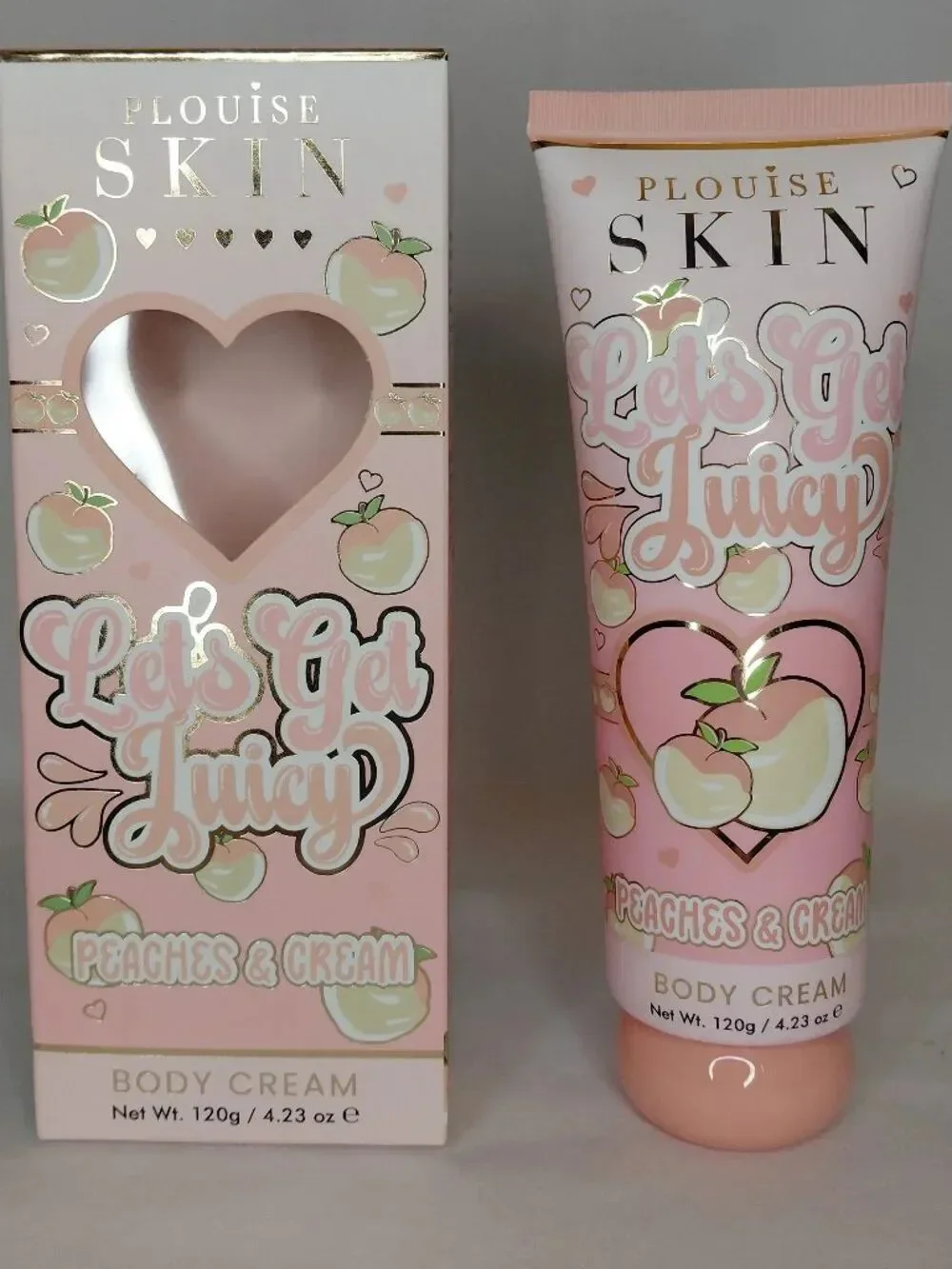 P.Louise - Let's Get Juicy Peaches and Cream Body Lotion